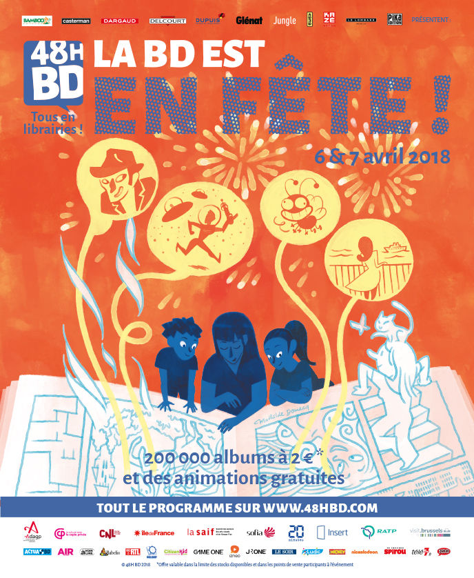 Résultat de recherche d'images pour "48h de la bd 2018"