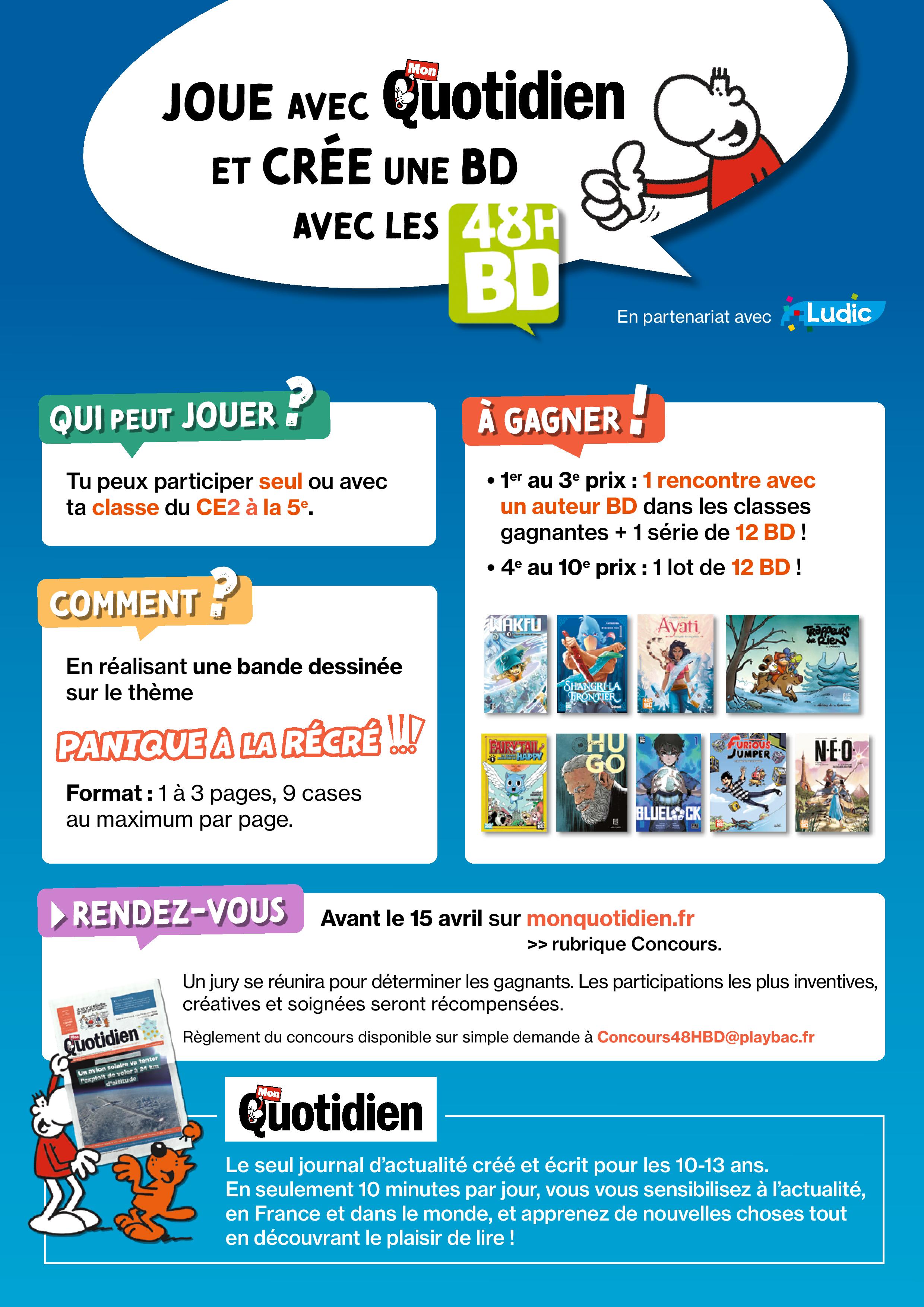 Concours Mon quotidien global