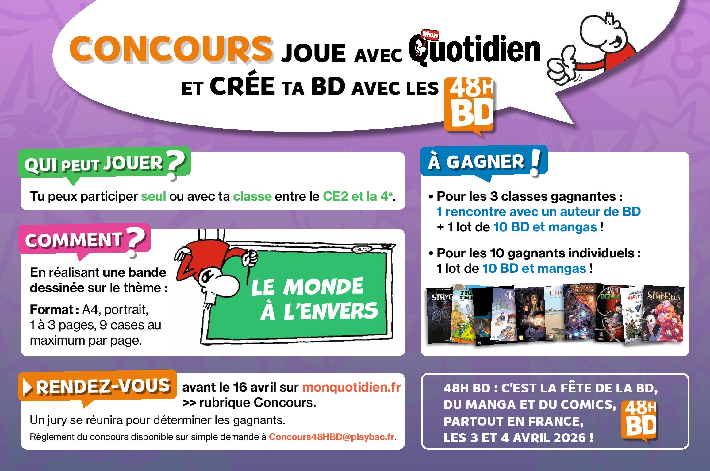 concours_Mon Quotidien_48H BD_2026 monde a l envers
